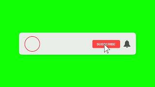Subscribe button green screen free(No copyright) 📥dowenload
