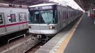 東京メトロ03系03-110F 東武スカイツリーライン各停東武動物公園行き 草加駅発車