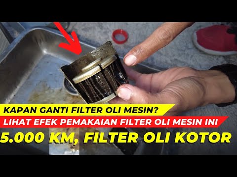 Kapan Ganti Filter Oli Mobil - YouTube