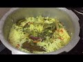 simple vegetable pulao for bachelor