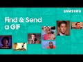 How to add a GIF to a text message on your Galaxy phone | Samsung US