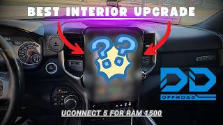 MUST HAVE Interior Upgrade for 5th Gen Ram 1500- DD Offroad Uconnect 5 w/ 12" Screen
