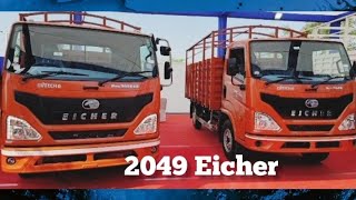 New Eicher 2049 with 12 Feet Deck | Truck Mileage | Loading | 100hp engine 10.4ft loadingbed 4.9 ton