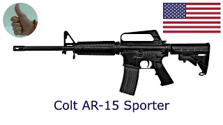 Colt AR-15 Sporter (SP1), (223 Remington/M193 Ball)