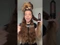 How to use the wavytalk thermal round brush - blowout hairstyle #hairtutorial #shorts #hairstyle