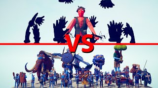 EXTENDED DARK PEASANT vs ALL UNITS Team - Totally Accurate Battle Simulator TABS