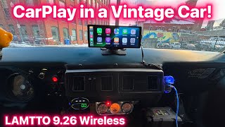 Apple CarPlay with built in DashCam and Backup Camera! - LAMTTO 9.26