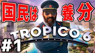 【Tropico 6】実況#1 南の島の独裁シミュレーション【トロピコ6】