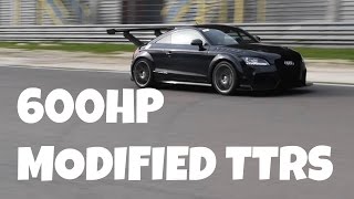 600HP Audi TT-RS/LOUD SOUNDS!