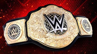 NEW WWE WORLD HEAVYWEIGHT CHAMPIONSHIP TITLE BELT REVEALED / REVIEW