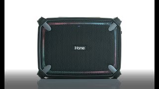 iHome Weather Tough Bluetooth speaker (iBT372)