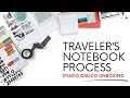 Traveler's Notebook Layout 2024 | DT Studio Calico August Kit Unboxing