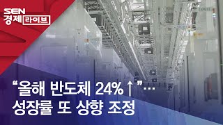 “올해 반도체 24%↑”…성장률 또 상향 조정