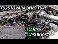 300hp YD25 D22 Navara Dyno Tune