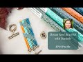 Ocean Reef Bracelet, Herringbone Stitch Design with Danielle Wickes