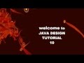 10 The Singleton Pattern I java design patterns tutorial2016