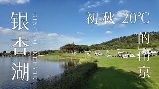 银杏湖乐园gingkolakepark  初秋20℃的南京