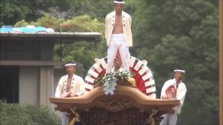 平成26年10月4日　鳳だんじり祭り　本宮蔵王・宮入・宮出編