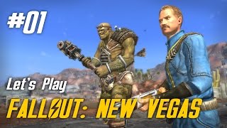 Let's Play Fallout: New Vegas - 01 - Start With a Bang