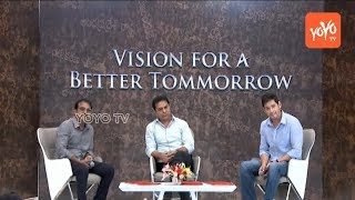 Mahesh Babu and KTR Interview | Vision for Better Tomorrow | Bharat Ane Nenu Movie | YOYO TV Channel