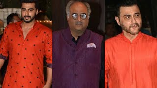 Sanjay Kapoor, Boney Kapoor & other guests arrive for SONAM KAPOOR'S MEHENDI | SpotboyE