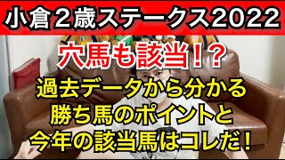 【小倉２歳ステークス2022】過去データから分かる勝ち馬のポイントと今年の該当馬を紹介！