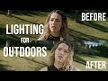 How to Light Outdoor Daylight (With No Lights) | Cinematic Lighting