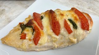 Caprese Stuffed Chicken Breast