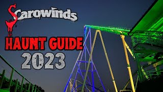 What’s NEW At Scarowinds In 2023? Carowinds Opening Night \u0026 Haunted House Rankings!