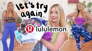 i gave LULULEMON a second chance... (try on haul!)