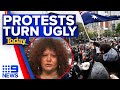 Senator slams politicians 'encouraging' Melbourne protests | 9 News Australia