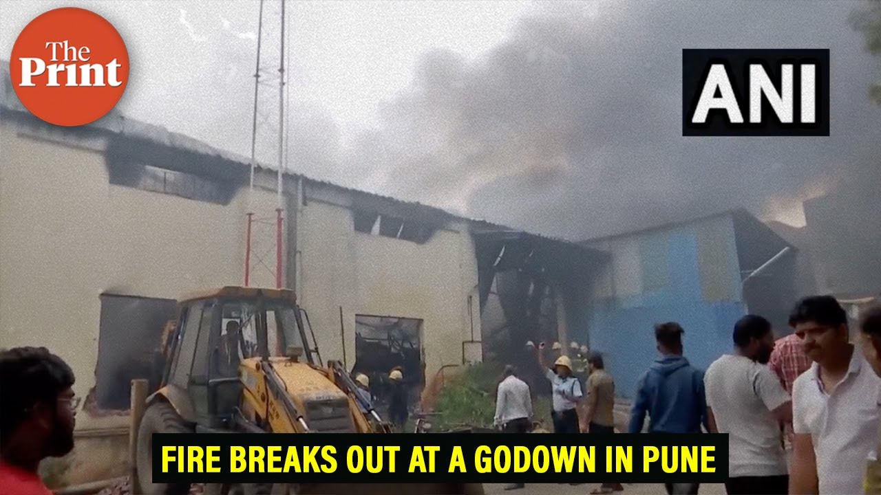 Fire At A Cloth Factory Godown In Pune S Yewalewadi Area No Casualties