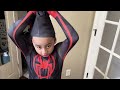 unboxing the new miles morales across the spider verse suit