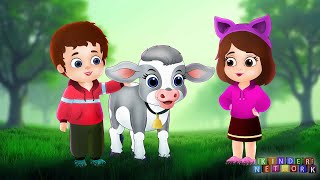 ఆవు దూడ పాట + Chitti chilakamma + Enugamma and more Telugu | Kinder Network - Telugu