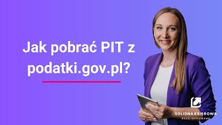 Jak pobrać PIT z podatki gov?