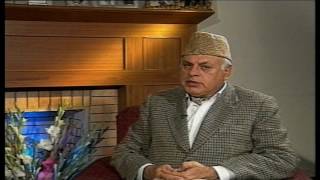 Rubaru: old interview Farooq Abdullah with Rajeev Shukla (part 1)