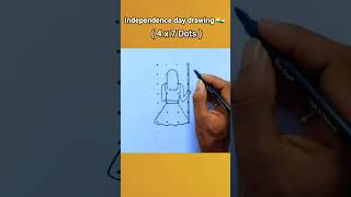 Independence day drawing 🇮🇳 | #15august 15 August drawing | independence day