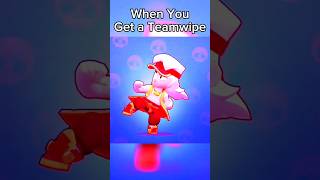 How it Feels To Get A Teamwipe🗿 #brawlstars #shorts