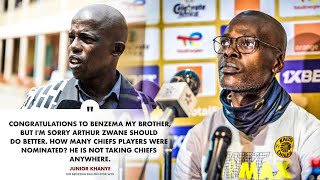 Junior Khanye criticizing Arthur Zwane again
