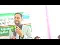 khudbadi agaasimaha guud ee wasaarada cadaalada somaliland