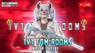 1v1 TDM LIVE CUSTOM ROOMS #bgmi #bgmilive #bgmishorts #pubgmobile #pubg #1v1 #soul