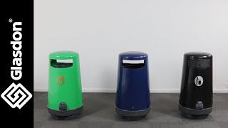 Glasdon UK | Demonstration | Topsy 2000™ Litter Bin