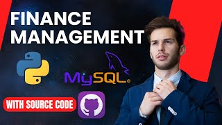 Python Projects: Tkinter GUI Finance Management with Mysql Tutorial | Hindi/Urdu