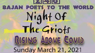 246 Bajan Poets To The World, Night of The Griots