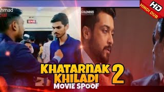 Khatarnak Khiladi 2 (Anjaan)(Spoof) Hindi Dubbed Full Movie | Suriya, Samantha, Vidyut Jammwal