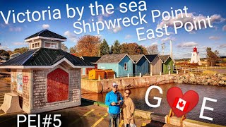 G❤️E 🇨🇦 PEI Roadtrip#5 🛣️ Lighthouses: Victoria Seaport, Shipwreck Point, East Point