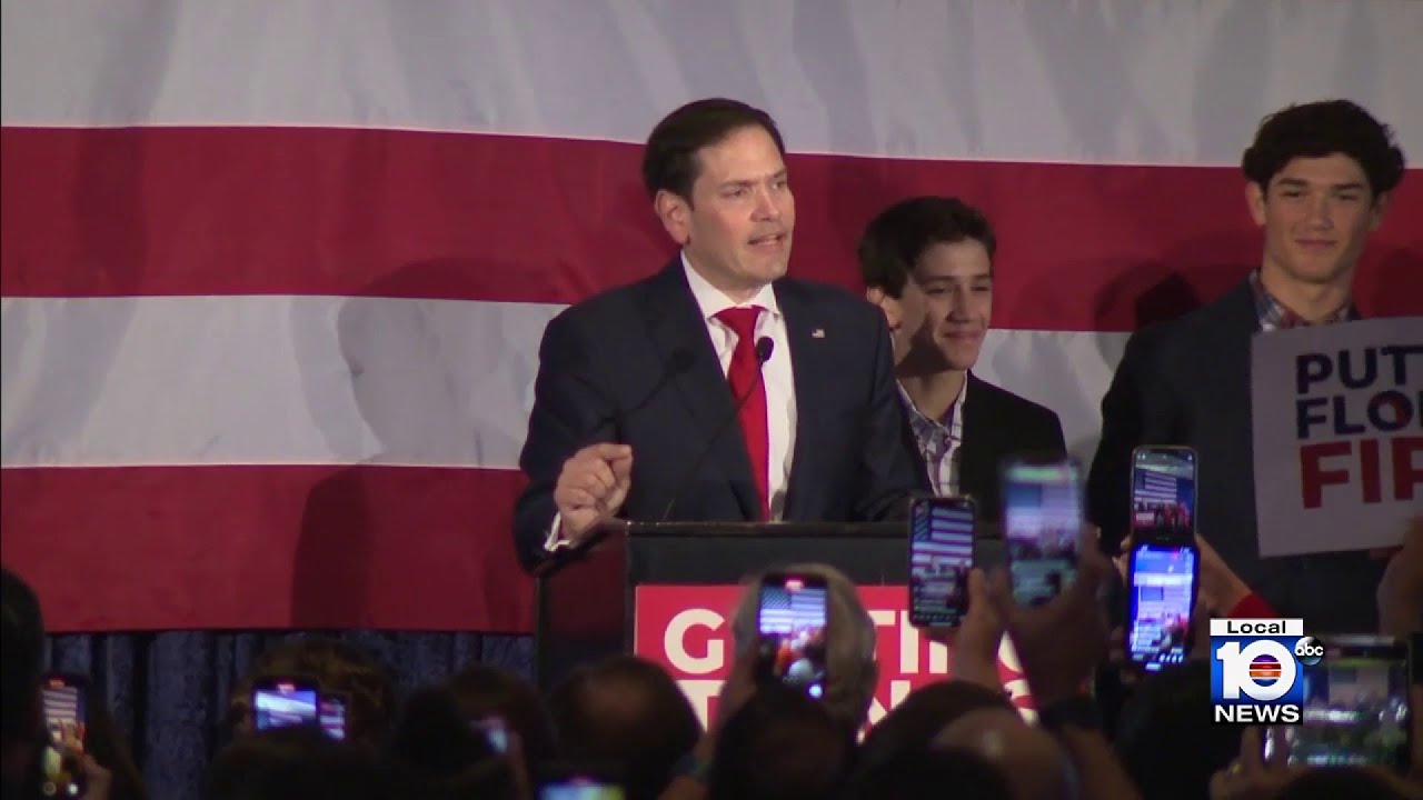 Incumbent Marco Rubio Defeats Val Demings In Florida Senate Race - YouTube