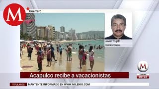 Acapulco recibe a vacacionistas en Semana Santa