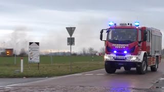 [NEUFAHRZEUG] Neues LF10 der FF Görzig/Glauzig Fuhneland auf Einsatzfahrt zum Großbrand.