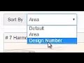 5 using the JQuery UI sortable plugin to arrange designs